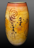 Gecko/Triangle Warrior Petroglyph Gold Bowl, 2010