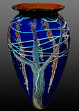 Blue Harvest Moon Vase, 2009