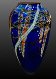 Blue Harvest Moon Vase, 2007