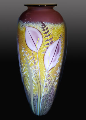 Lavender Lily on Meadow Vase